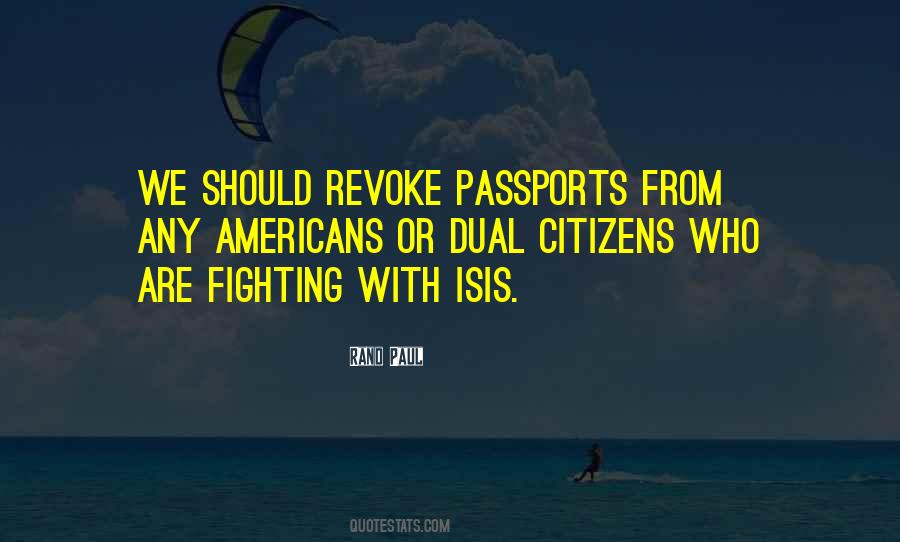 Quotes About Passports #1061209