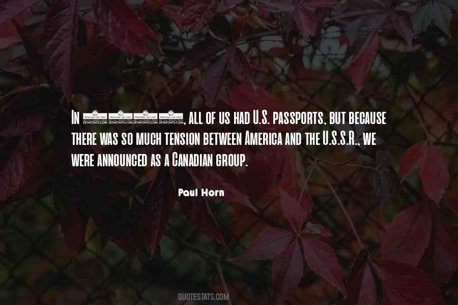 Quotes About Passports #1160700