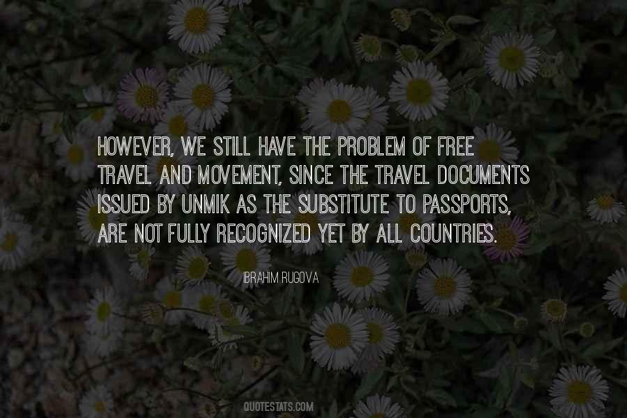 Quotes About Passports #367634