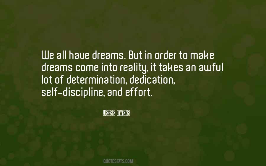 Quotes About Dedication And Determination #1772563