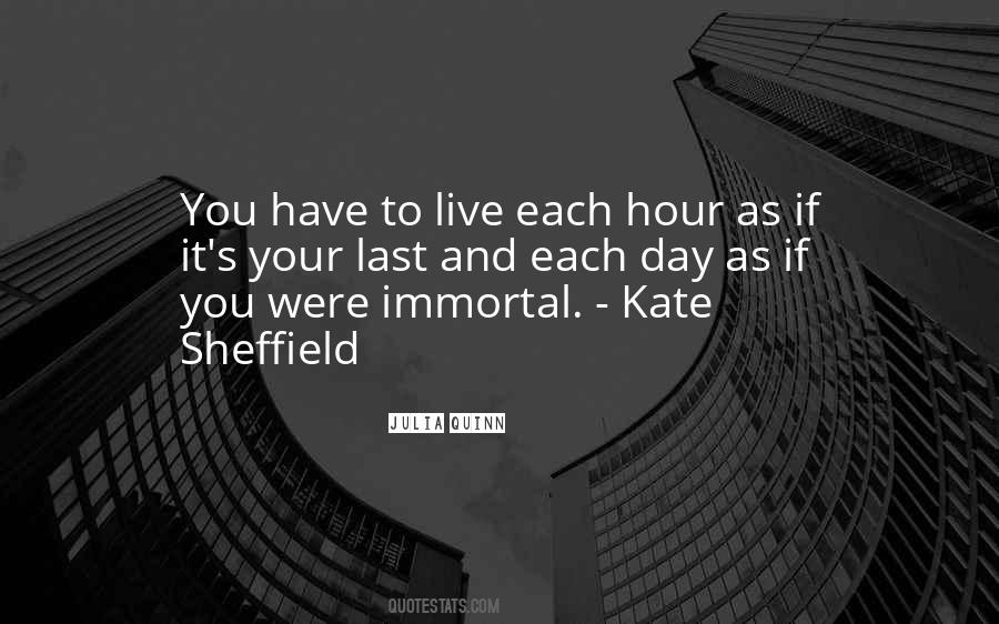 Kate Sheffield Quotes #1187549