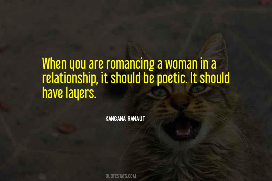 Quotes About Romancing A Woman #427763