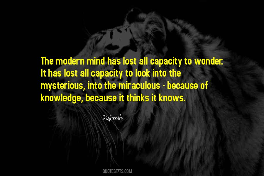 The Mind Is Mysterious Quotes #1711576