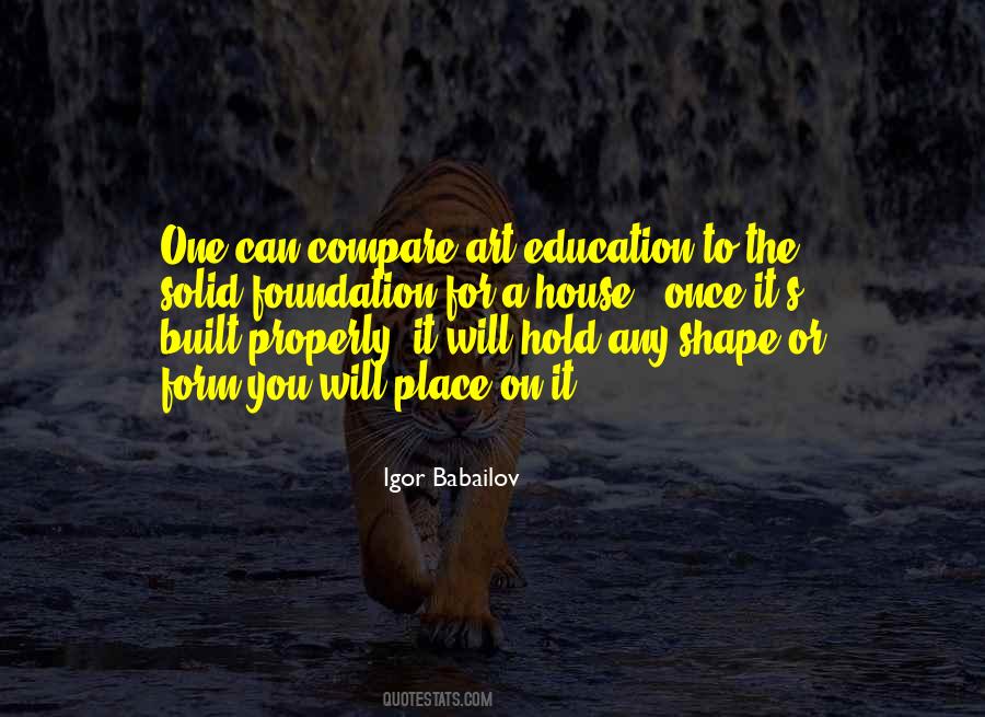 Quotes About Solid Foundation #1873428