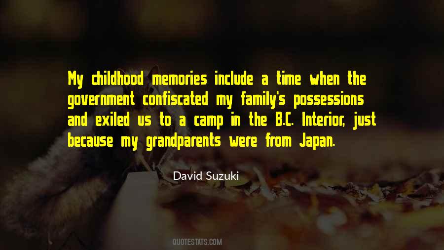 Quotes About Memories And Childhood #1346015