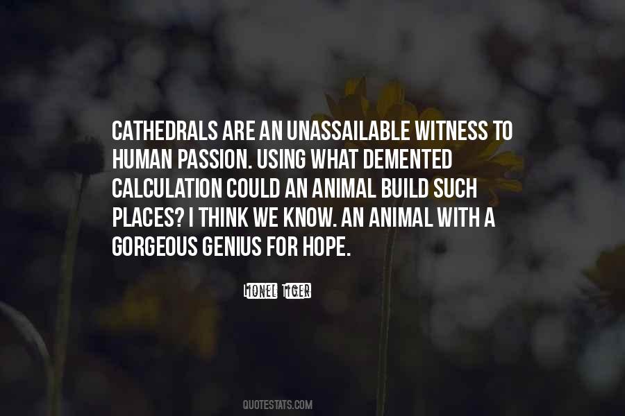 Quotes About Cathedrals #134812