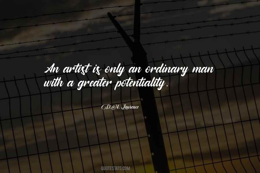 Quotes About Ordinary Man #106805