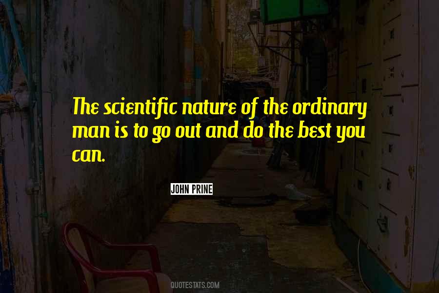 Quotes About Ordinary Man #1377032