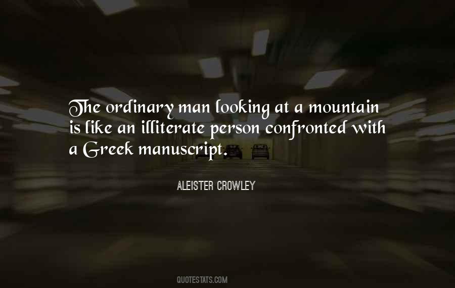 Quotes About Ordinary Man #1875795