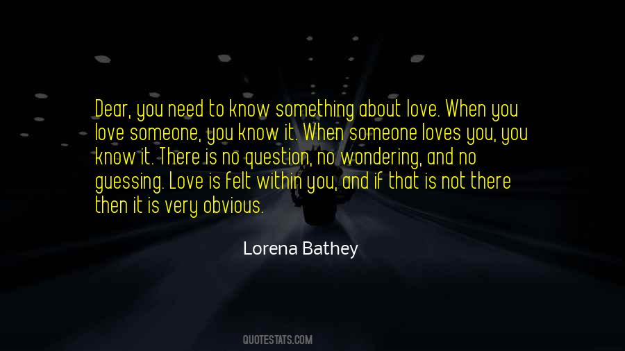 Quotes About Love But Not Obvious #267261