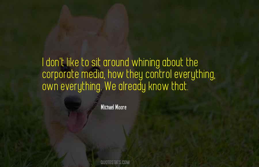 No More Whining Quotes #1856208
