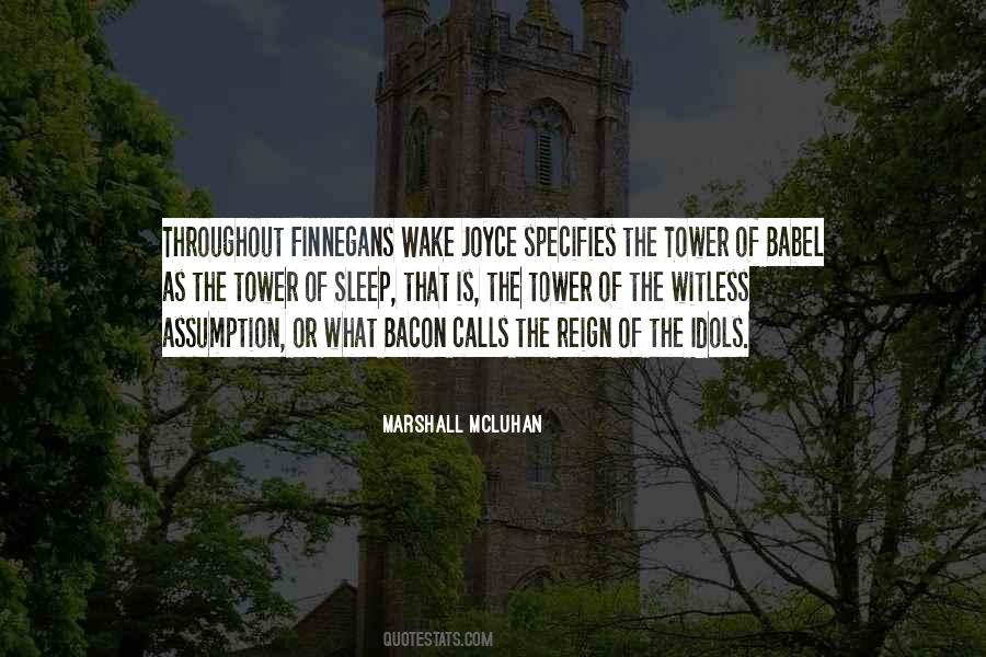 Quotes About The Tower Of Babel #159899