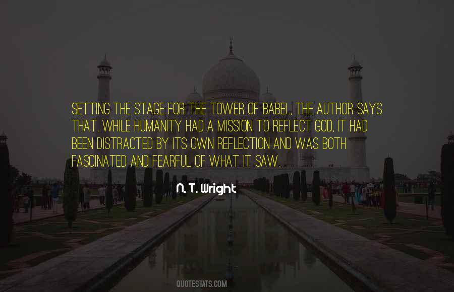 Quotes About The Tower Of Babel #271676