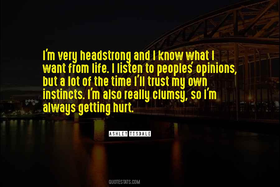 Quotes About Being Hurt By Someone #24757
