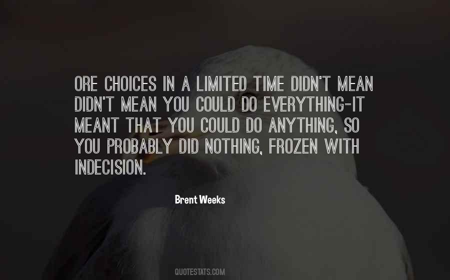 Quotes About Frozen Time #1468279