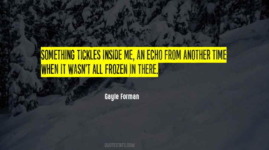 Quotes About Frozen Time #884366