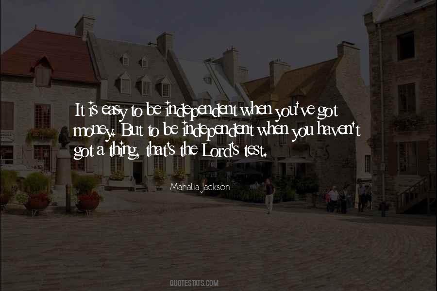 Quotes About Easy Money #129560