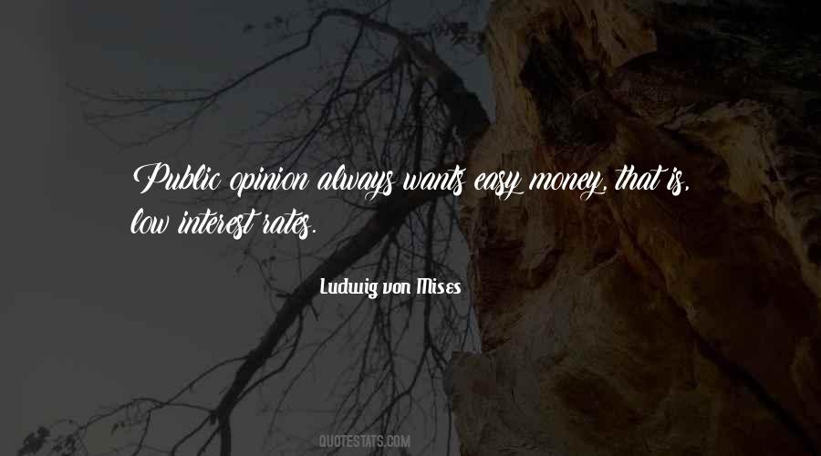 Quotes About Easy Money #1560178