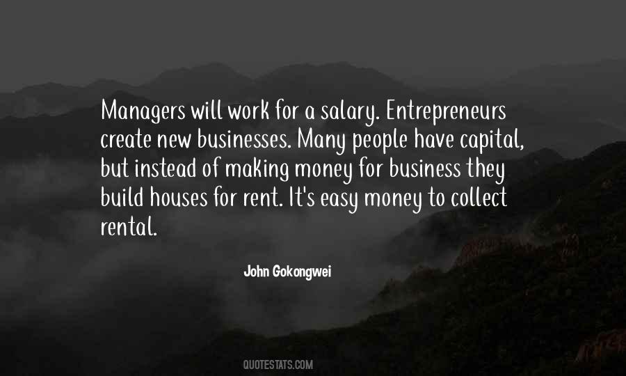 Quotes About Easy Money #910216