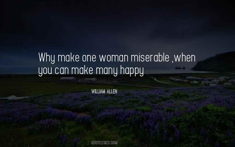 Quotes About Miserable Woman #183752