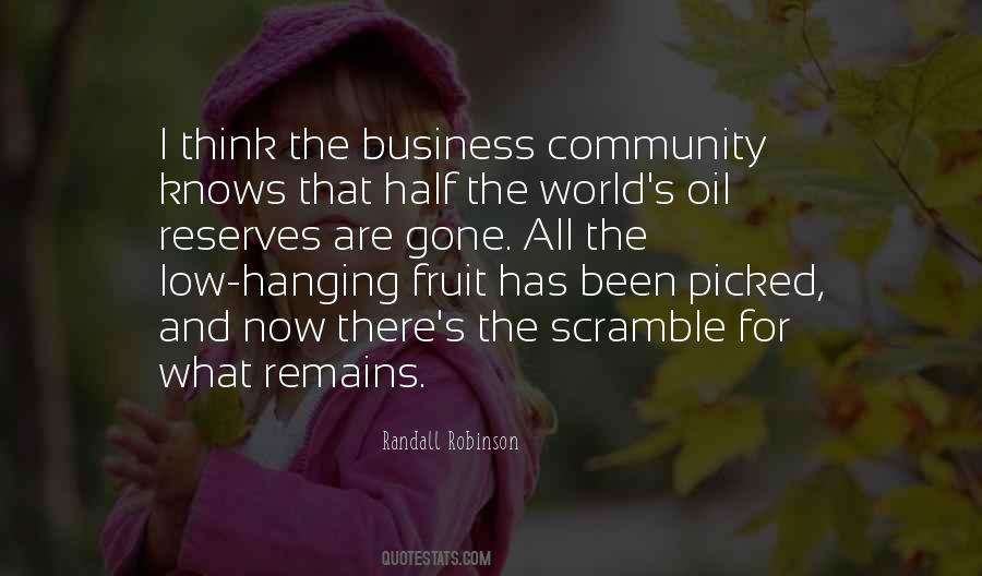 Quotes About Business And Community #1091899