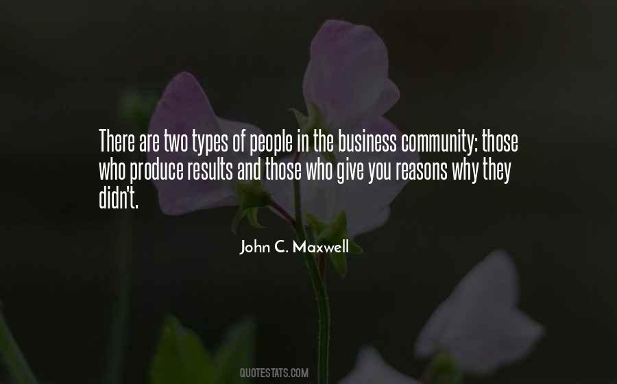 Quotes About Business And Community #142839