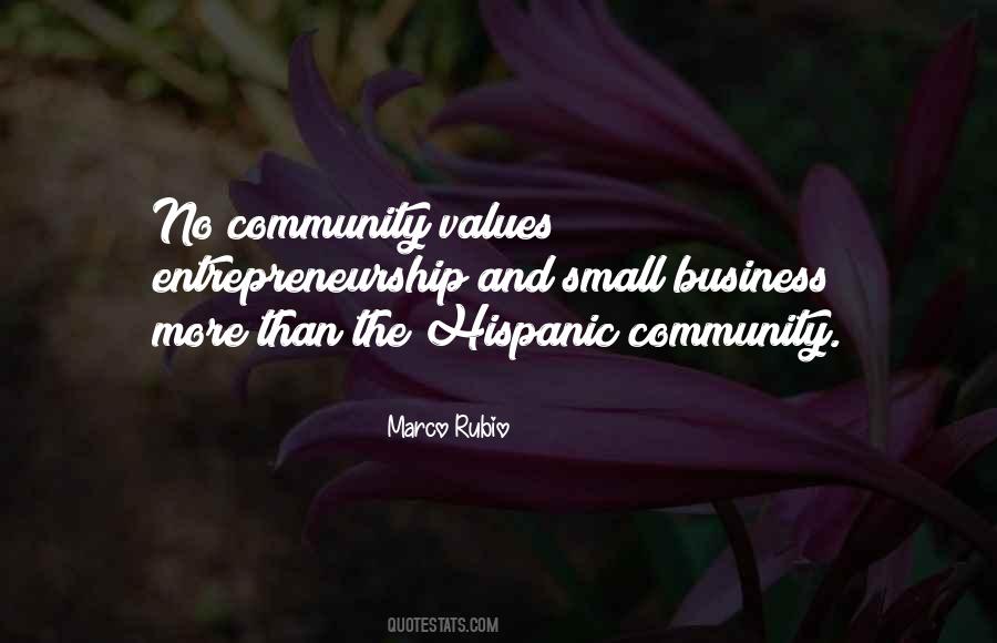 Quotes About Business And Community #498169