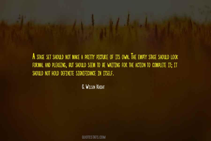Empty Theatre Quotes #1288407