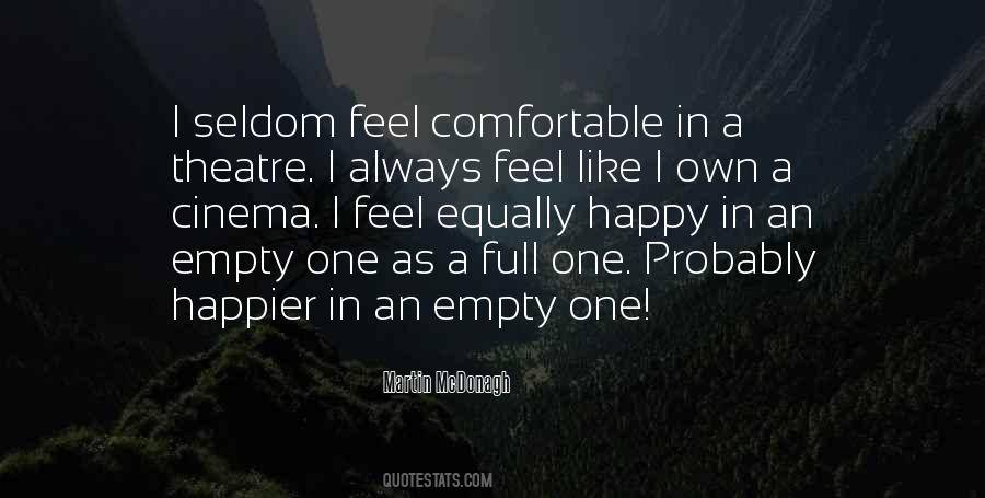 Empty Theatre Quotes #1792512