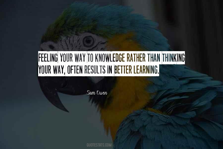 Quotes About Emotions And Learning #1281154