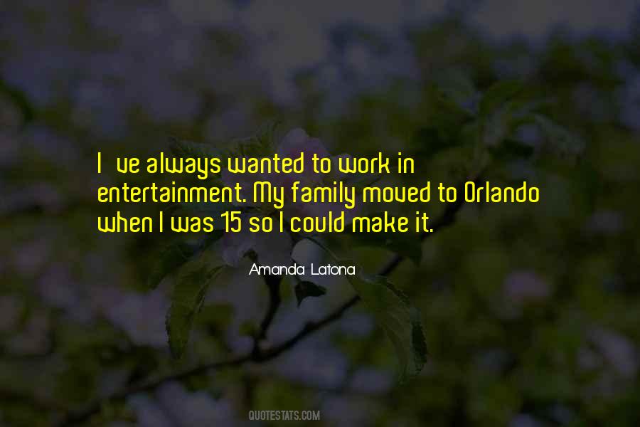Family Entertainment Quotes #578093