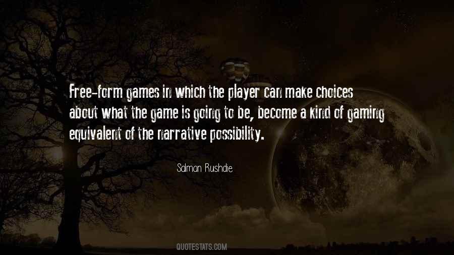 Free Games Quotes #335171