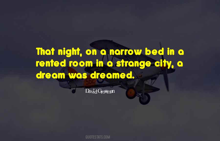 Strange Dream Quotes #1540306