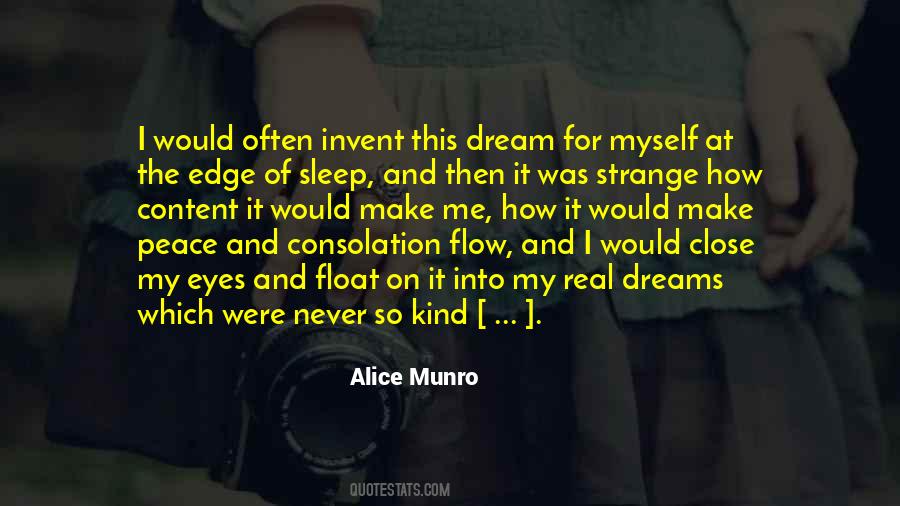 Strange Dream Quotes #1774948