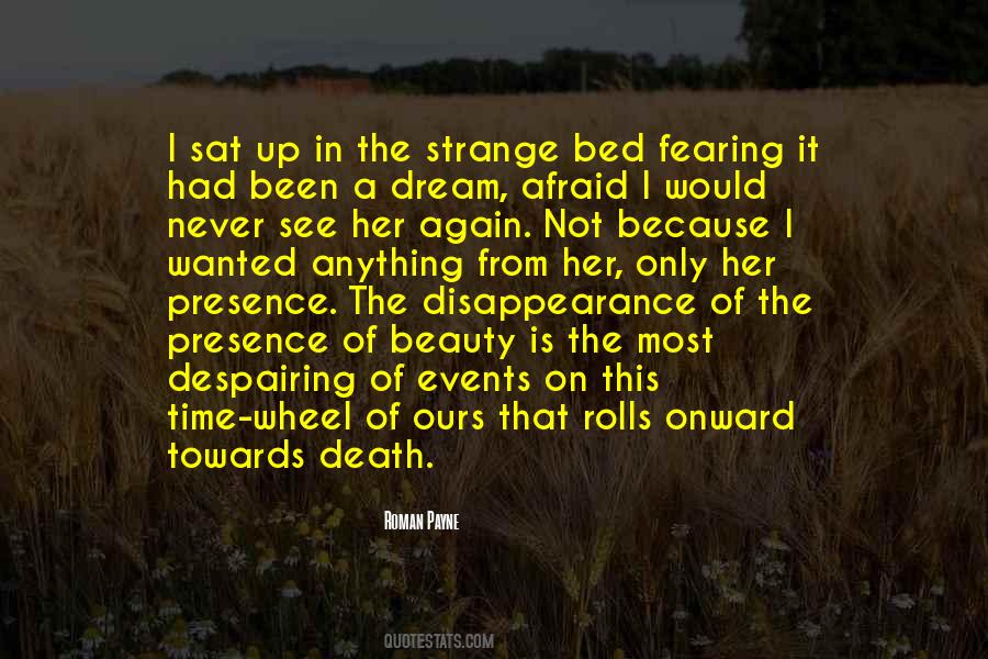 Strange Dream Quotes #451768