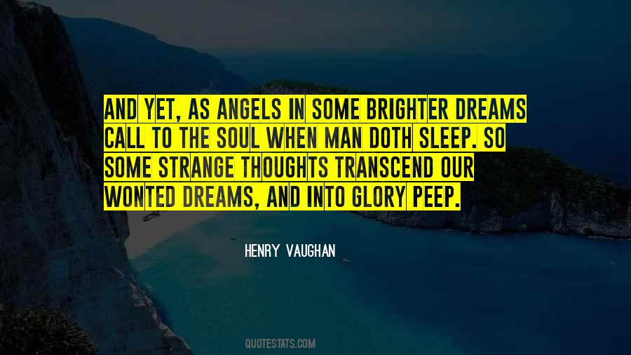 Strange Dream Quotes #685326