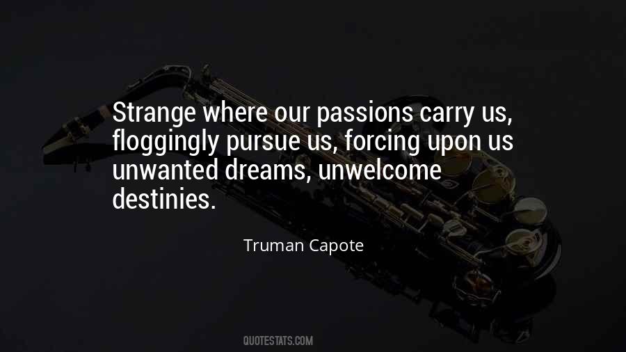 Strange Dream Quotes #720983
