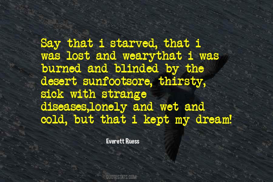 Strange Dream Quotes #883510