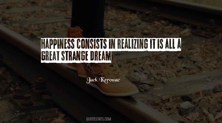 Strange Dream Quotes #883683