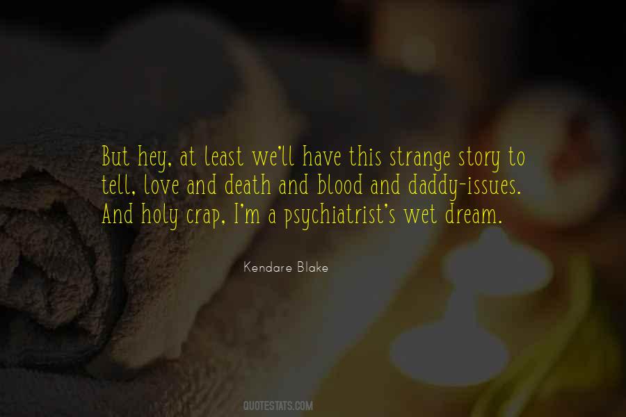 Strange Dream Quotes #92856