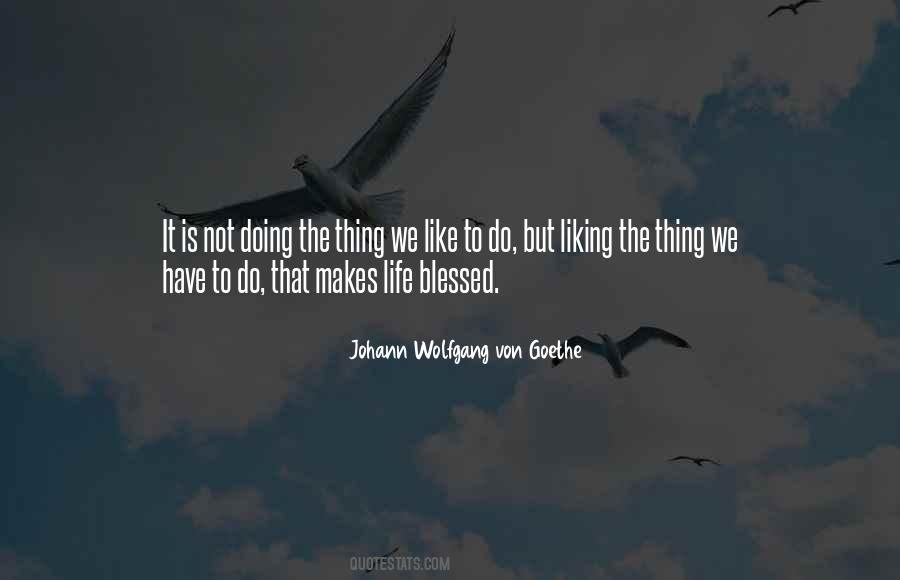 Quotes About Blessed Life #187714