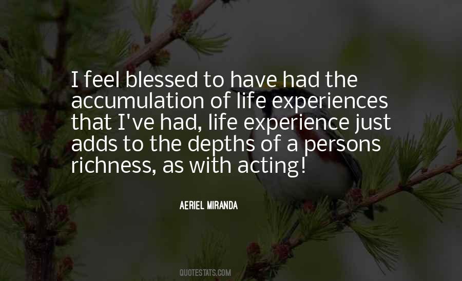 Quotes About Blessed Life #283916