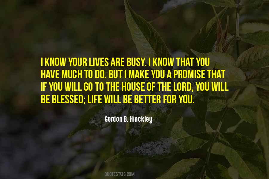 Quotes About Blessed Life #63127