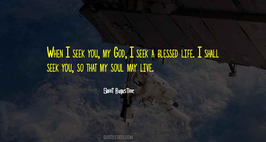 Quotes About Blessed Life #881989