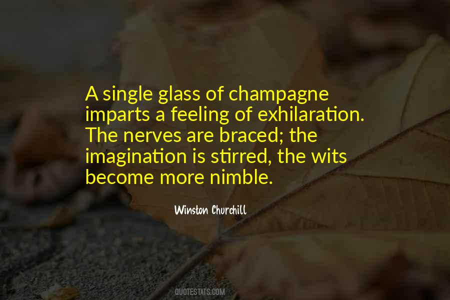 Quotes About Champagne Drinking #972027