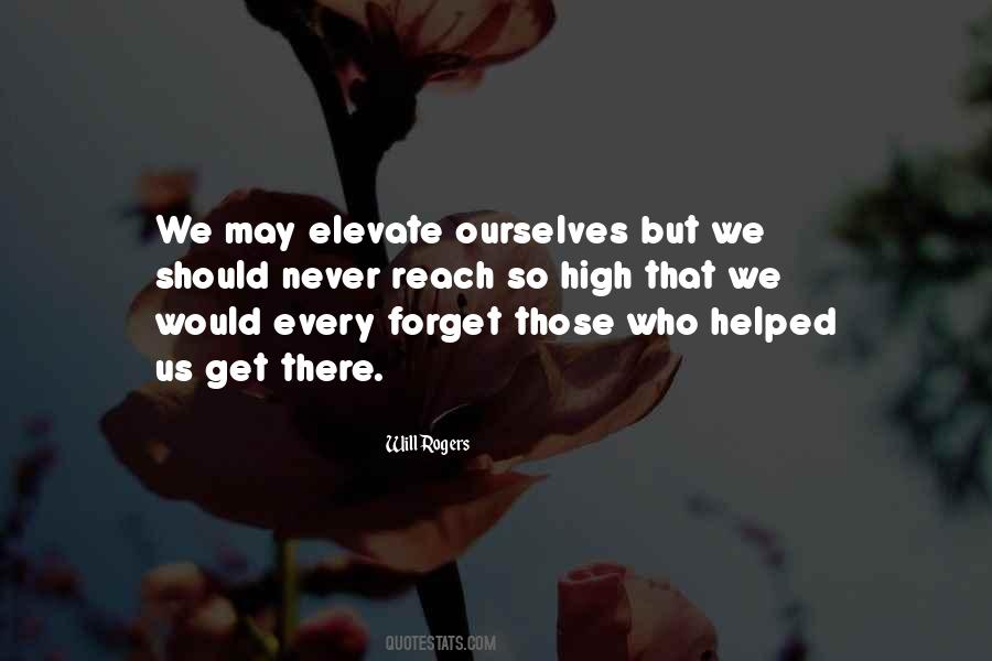 Quotes About Elevate #1129507