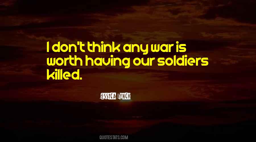 Quotes About War Soldiers #163864