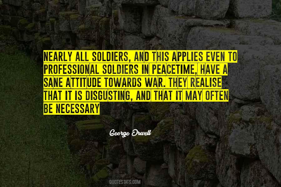 Quotes About War Soldiers #199238