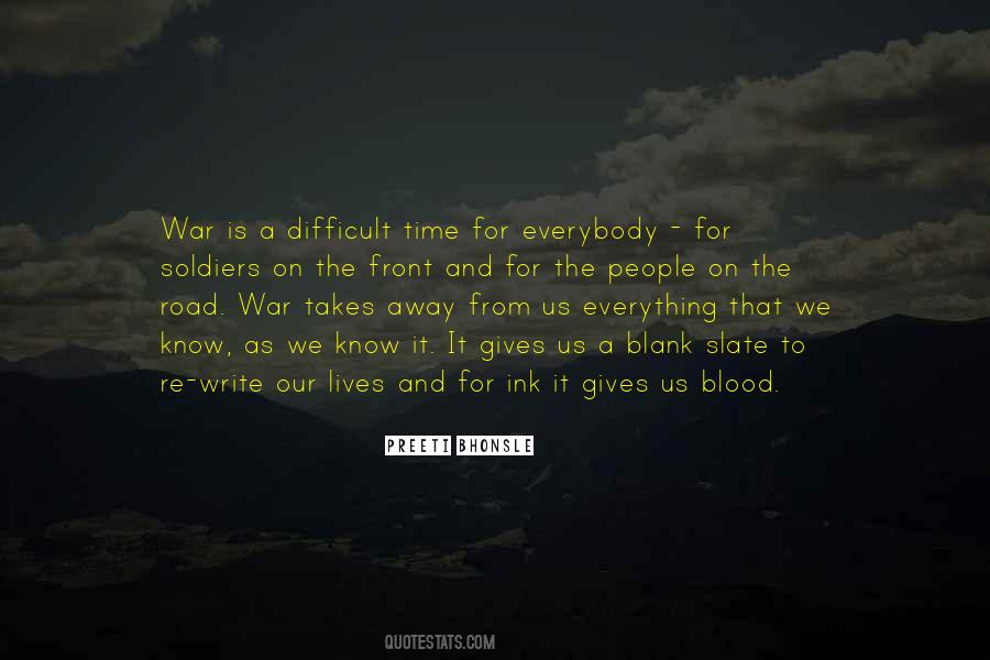 Quotes About War Soldiers #347846