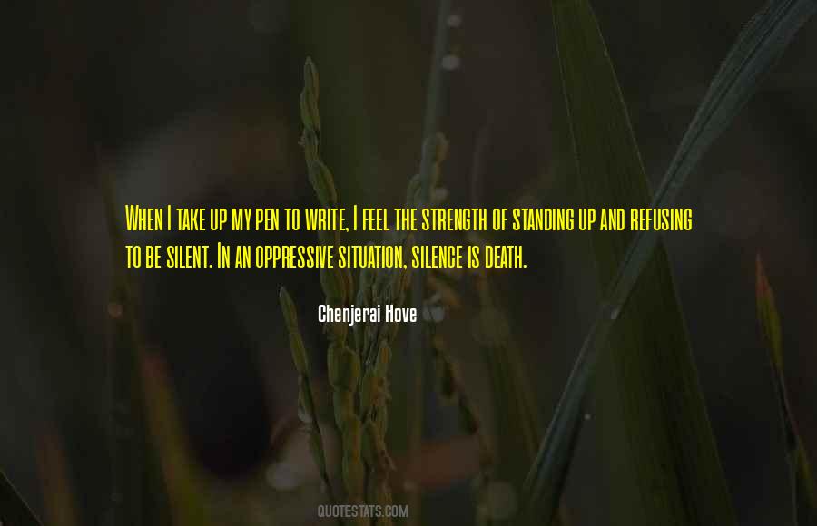 Quotes About Silent Strength #808926